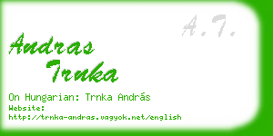 andras trnka business card