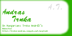 andras trnka business card